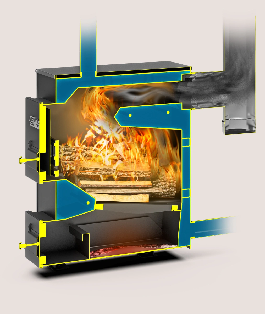 Угольный котел Куппер ПРАКТИК-14 (1.1) - Теплодар