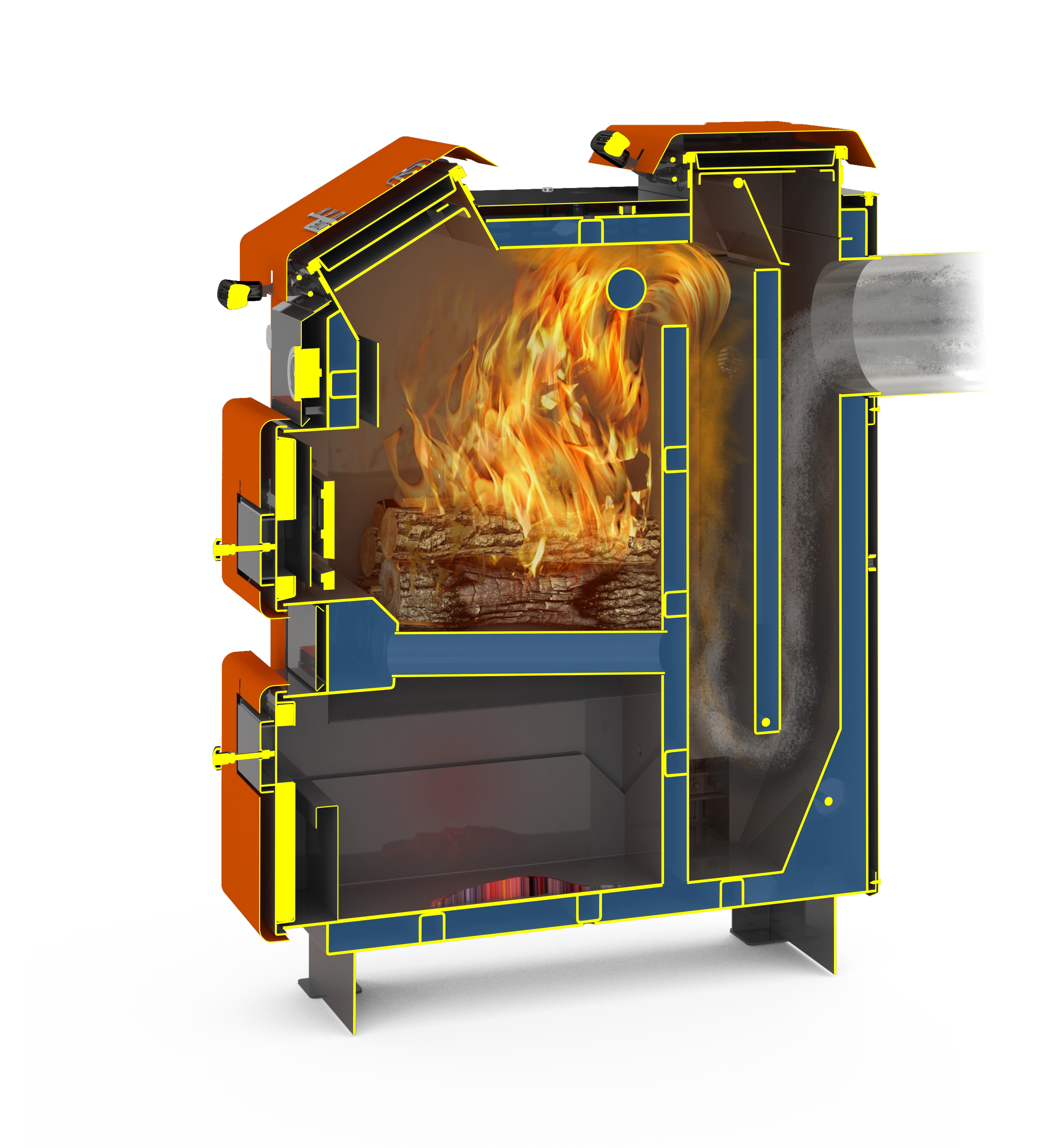 Отопительный котел Куппер ЭКСПЕРТ-15 (2.0) - Теплодар